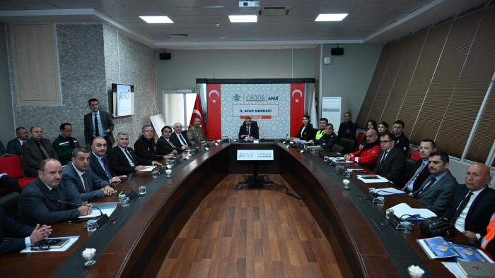 TAMP-EDİRNE AFET MÜDAHALE PLANI MASAYA YATIRILDI