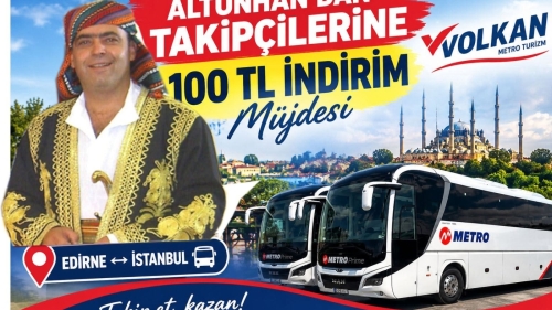 ALTUNHAN’DAN TAKİPÇİLERİNE ÇİFTE MÜJDE: HEM ULAŞIMDA HEM EĞİTİMDE İNDİRİM