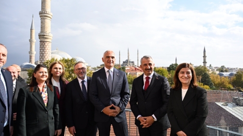 KÜLTÜR VE TURİZM BAKANI MEHMET NURİ ERSOY EDİRNE’DE