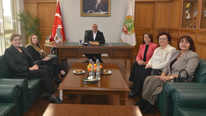 GİRİŞİMCİ KADINLARDAN BORSA BAŞKANI KURBAN’A ÖZEL ZİYARET