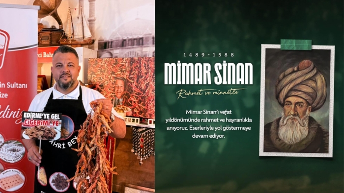 TURİZM ELÇİSİ İMRAK’TAN MİMAR SİNAN’A VEFA MESAJI