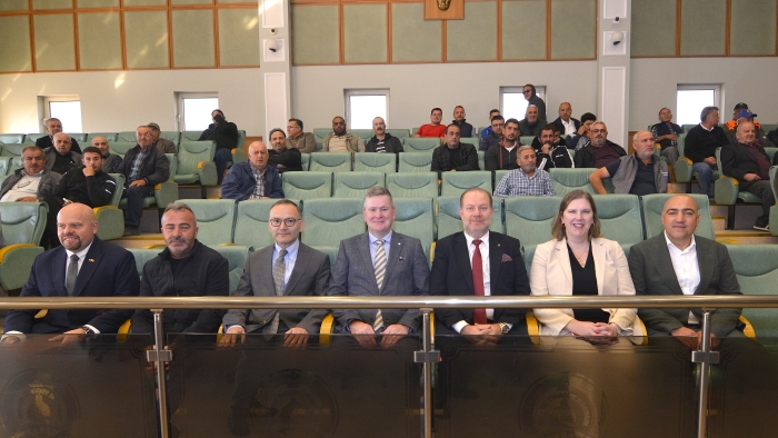 ABD TEMSİLCİLERİNDEN EDİRNE TİCARET BORSASINA ZİYARET