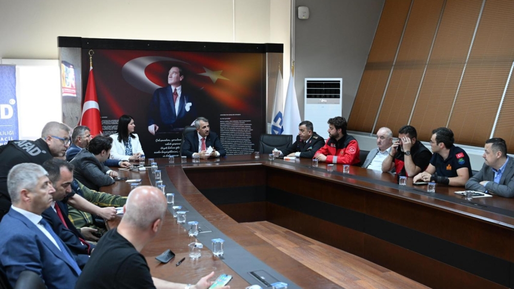 VALİ SEZER BAŞKANLIĞINDA AFAD TOPLANDI