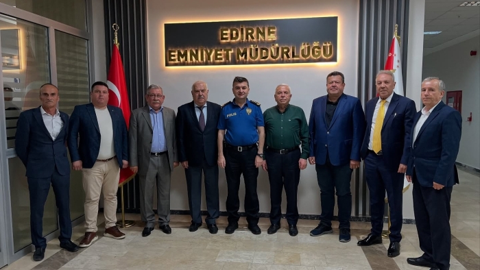 ETSO’DAN EMNİYET MÜDÜRÜ AYHAN’A ‘HAYIRLI OLSUN’ ZİYARETİ