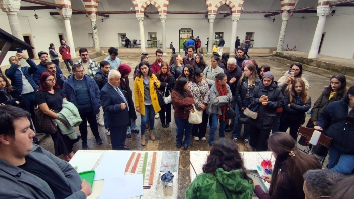 SAĞLIK MÜZESİNDE EBRU ETKİNLİĞİ