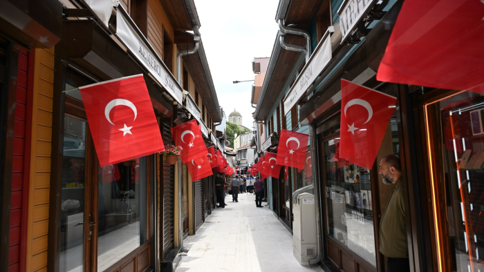 TERZİLER SOKAĞI (DAR ÇARŞI) YENİ YÜZÜNE KAVUŞTU