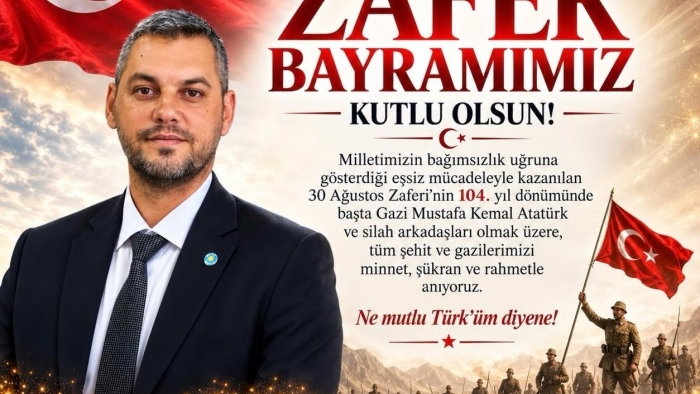 ŞAHİN: “NE MUTLU TÜRK’ÜM DİYENE!”