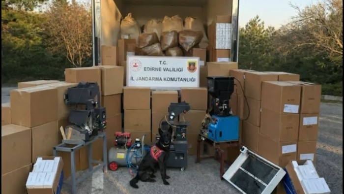 EDİRNE JANDARMASI KAÇAKÇILARA GÖZ AÇTIRMIYOR