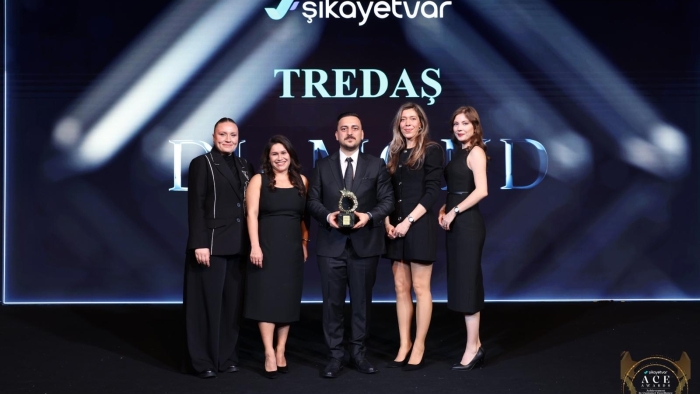 TREDAŞ, MÜŞTERİ MEMNUNİYETİNDE ZİRVEDEKİ YERİNİ KORUDU: ÜST ÜSTE 6. KEZ A.C.E AWARDS ÖDÜLÜ