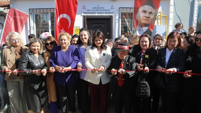 EDİRNE BELEDİYESİ YENİİMARET KADIN MERKEZİ KADINLAR GÜNÜ’NDE HİZMETE AÇILDI